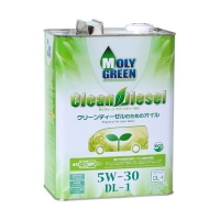 MOLYGREEN Clean Diesel DL-1 5W30, 4л 0470125